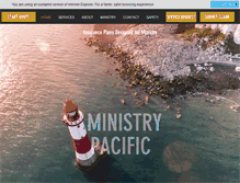 Tablet Screenshot of ministrypacific.com